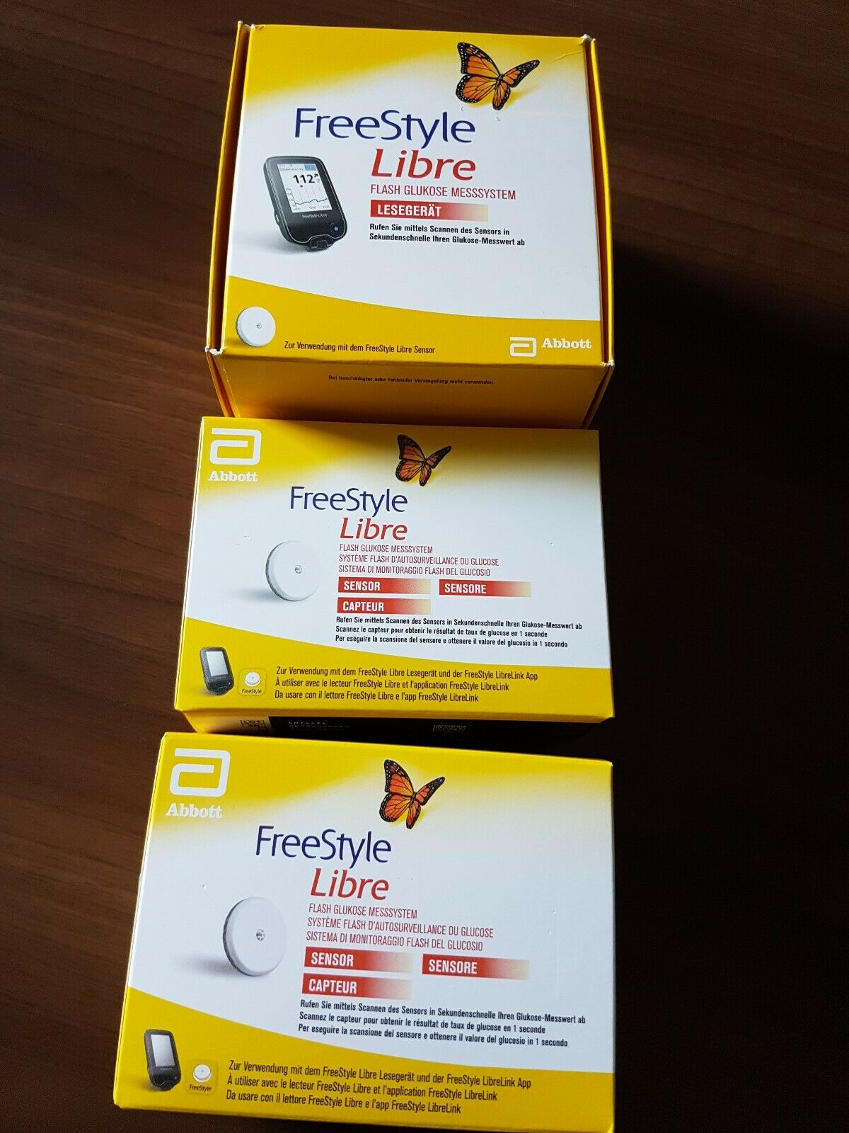 BRAND NEW ORIGINAL FREESTYLE LIBRE SENSORS FOR SALE AT A VERY GOOD PRICE .  BUY 30 UNITS AND GET 10 UNITS FREE